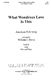 William J. Davis: What Wondrous Love: SATB: Vocal Score