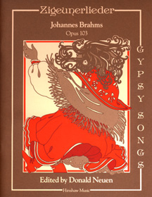 Johannes Brahms: Zigeunerlieder (Opus 103): SATB: Vocal Score
