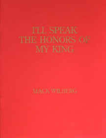 Mack Wilberg: I'll Speak the Honors of My King: SATB: Vocal Score