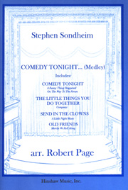 Steven Sondheim: Comedy Tonight...(Medley): SATB: Vocal Score