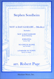 Steven Sondheim: Not a Day Goes By...(Medley): SATB: Vocal Score