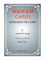 Donald McCullough: Holocaust Cantata: SATB: Vocal Score