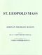 Johann Michael Haydn: St. Leopold Mass: SSA: Vocal Score