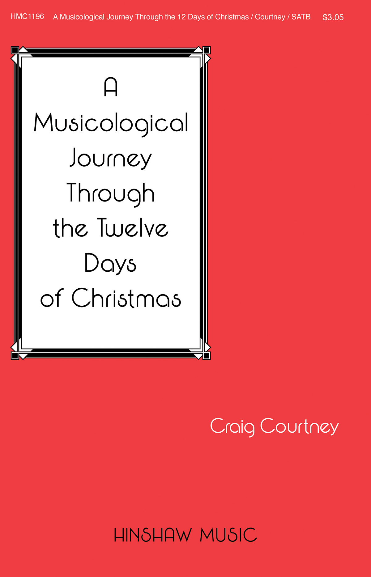 A Musicological Journey: Double Choir: Vocal Score