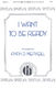 I Want to Be Ready: SATB: Vocal Score