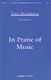 John Alexander: In Praise of Music: SATB: Vocal Score