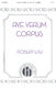 Robert Lau: Ave Verum Corpus: SATB: Vocal Score