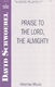 Praise to the Lord the Almighty: SATB: Vocal Score