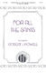 Ralph Vaughan Williams: For All The Saints: SATB: Vocal Score