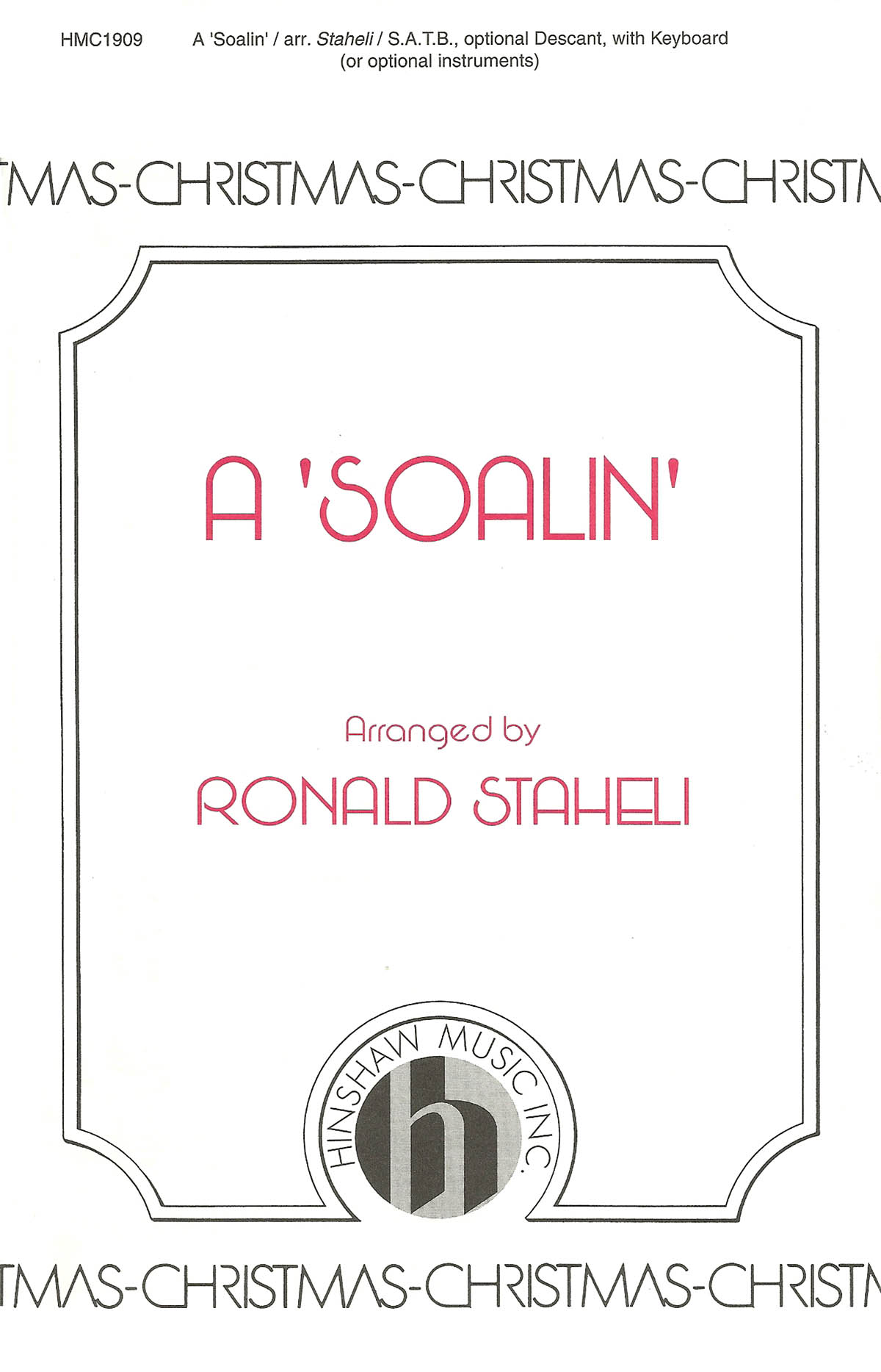 Paul Stookey: A'soalin: Double Choir: Vocal Score
