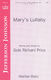 Gale (Mr.) Price: Mary's Lullaby: SATB: Vocal Score
