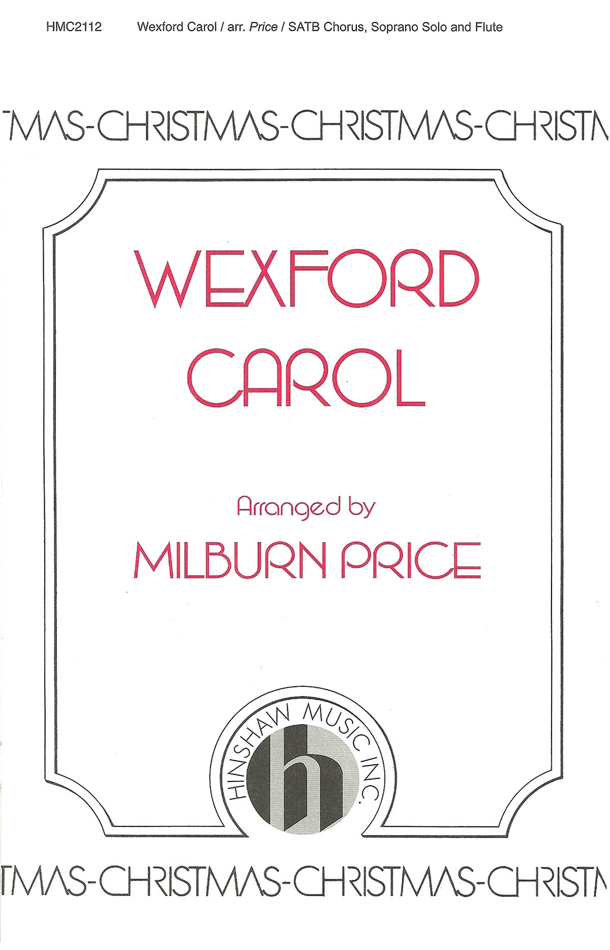 Wexford Carol: SATB: Vocal Score