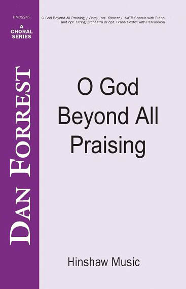 Gustav Holst: O God Beyond All Praising: SATB: Vocal Score