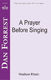 Dan Forrest: A Prayer Before Singing: SATB: Vocal Score