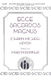 Johann Michael Haydn: Ecce Sacerdos Magnus: SATB: Vocal Score