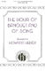 Howard Helvey: The Hour of Banquet and of Song: SATB: Vocal Score