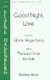 Elaine Hagenberg: Good Night  Love: Double Choir: Vocal Score