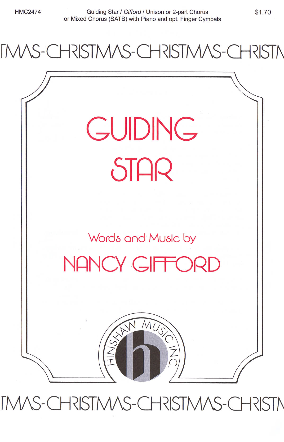 Nancy Gifford: Guiding Star: 2-Part Choir: Vocal Score