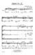 Johann Sebastian Bach: Sanctus No. Iv: SATB: Vocal Score