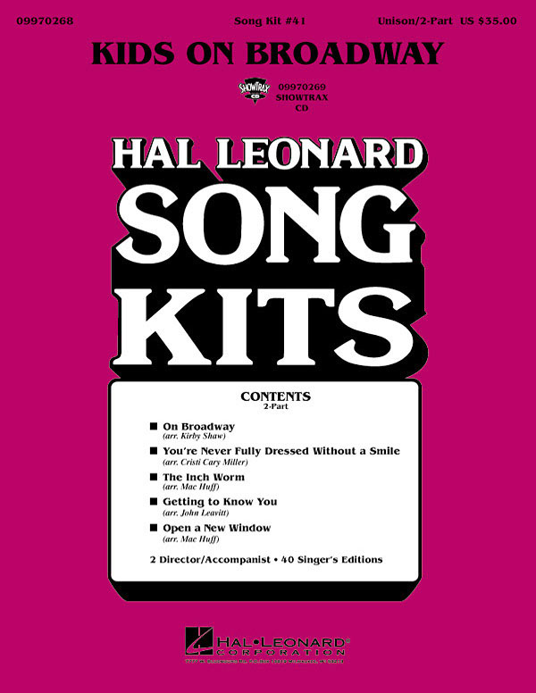Kids on Broadway (Song Kit #41): 2-Part Choir: Vocal Score