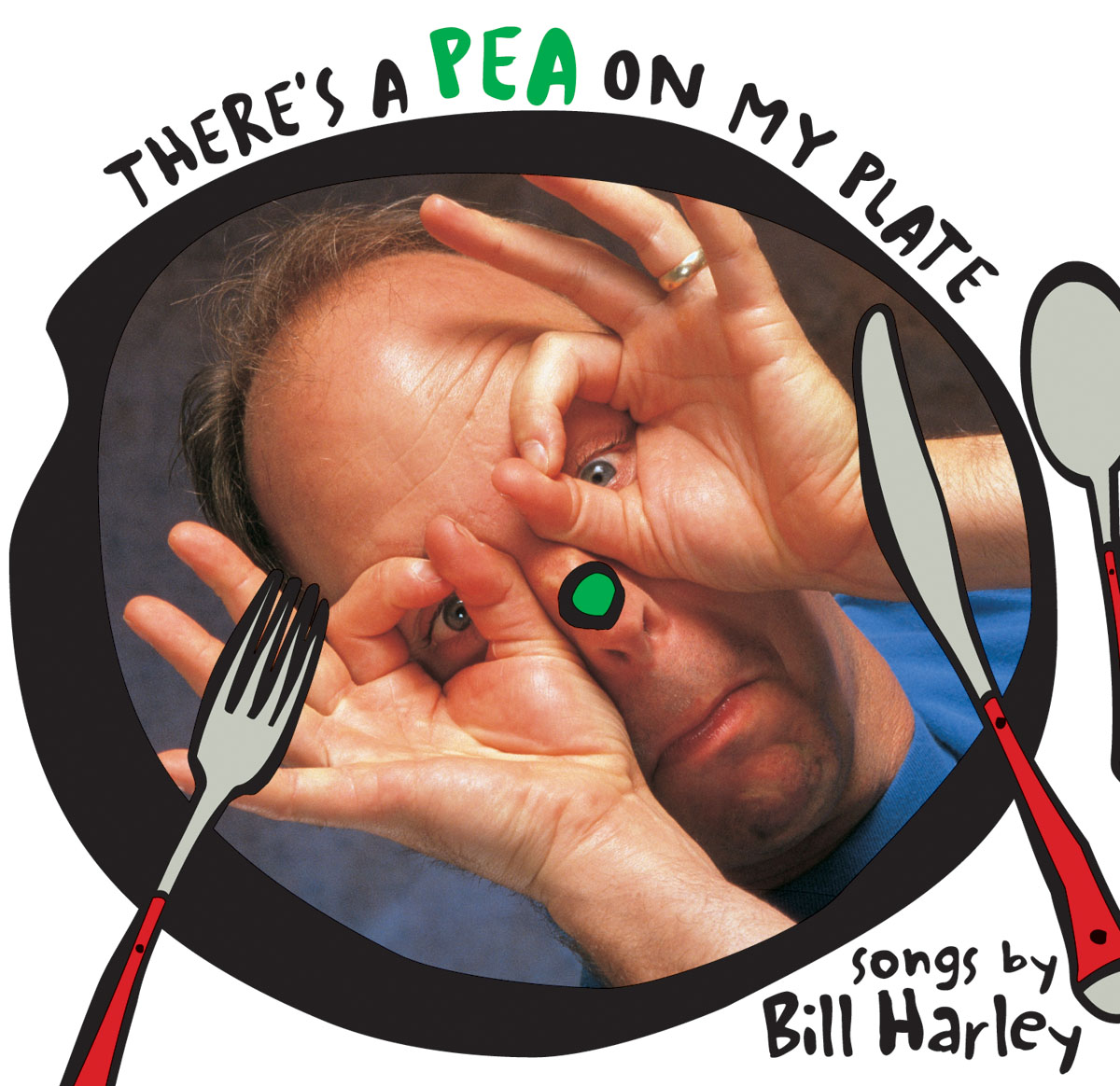 Bill Harley: There's a Pea on My Plate: Mixed Choir: CD
