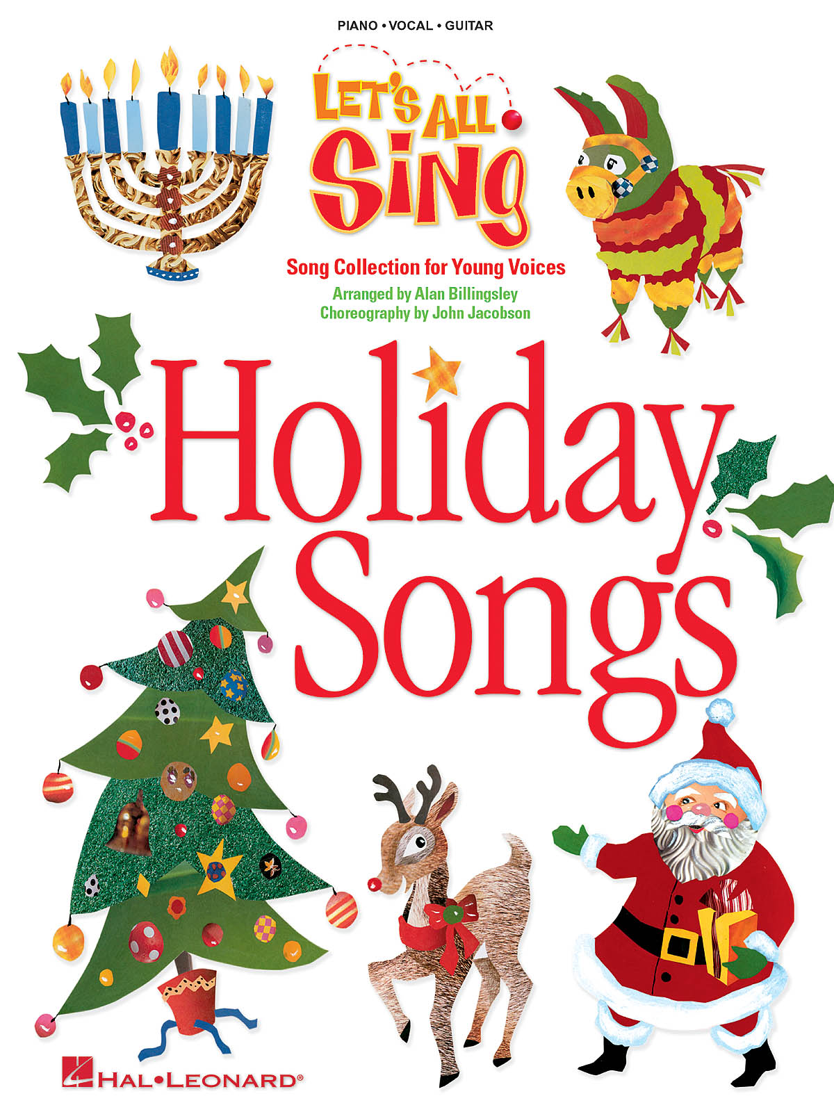 Let's All Sing Holiday Songs: Piano  Vocal  Guitar: Mixed Songbook