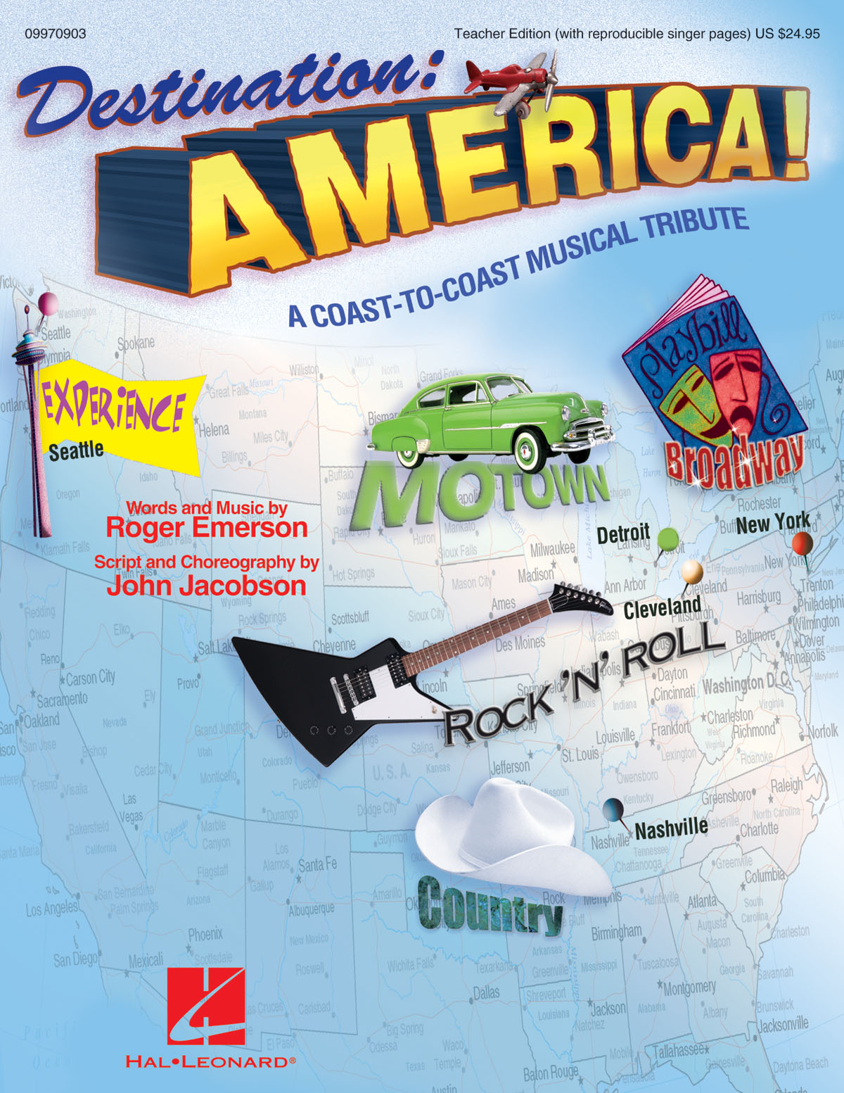 Roger Emerson: Destination: America!: Children's Choir: Classroom Musical