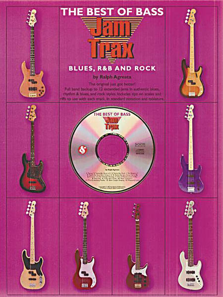 The Best of Bass Jam Trax - Blues  R&B and Rock: Bass Guitar Solo: Book & CD