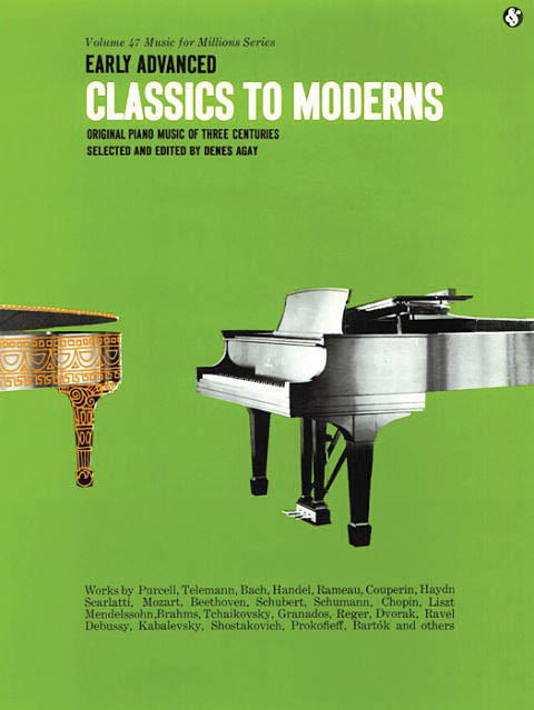Early Advanced Classics to Moderns: Piano: Instrumental Album