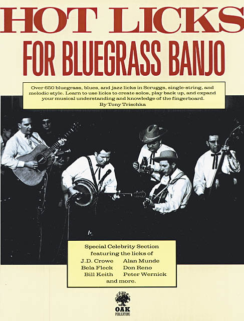 Hot Licks for Bluegrass Banjo: Banjo: Instrumental Reference