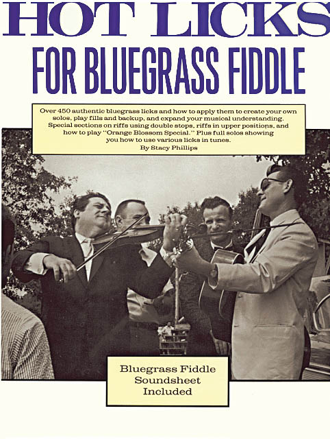 Hot Licks for Bluegrass Fiddle: Fiddle: Book & CD