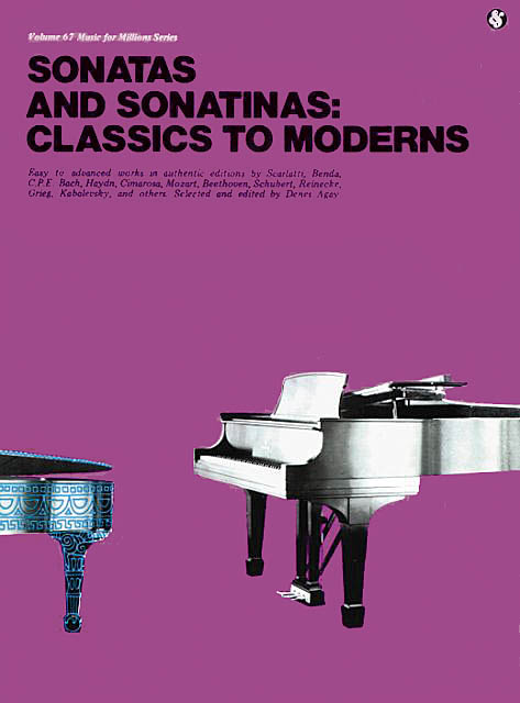 Sonatas and Sonatinas: Classics to Moderns: Piano: Instrumental Album