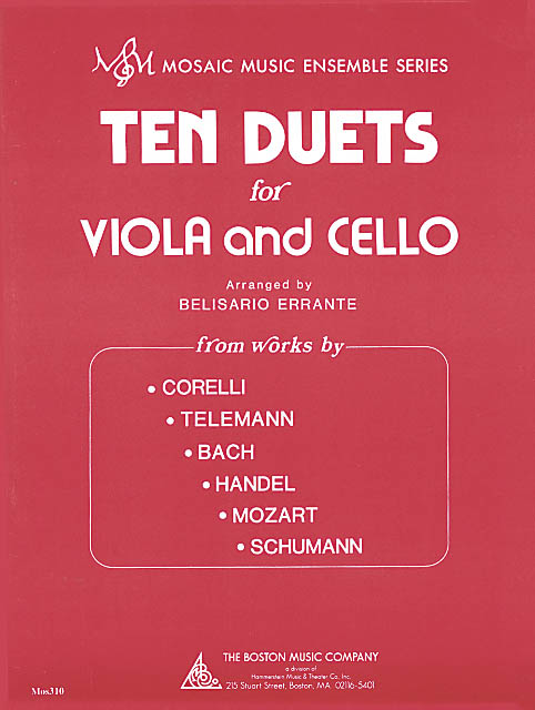Ten Duets for Viola and Cello: Viola & Cello: Instrumental Album