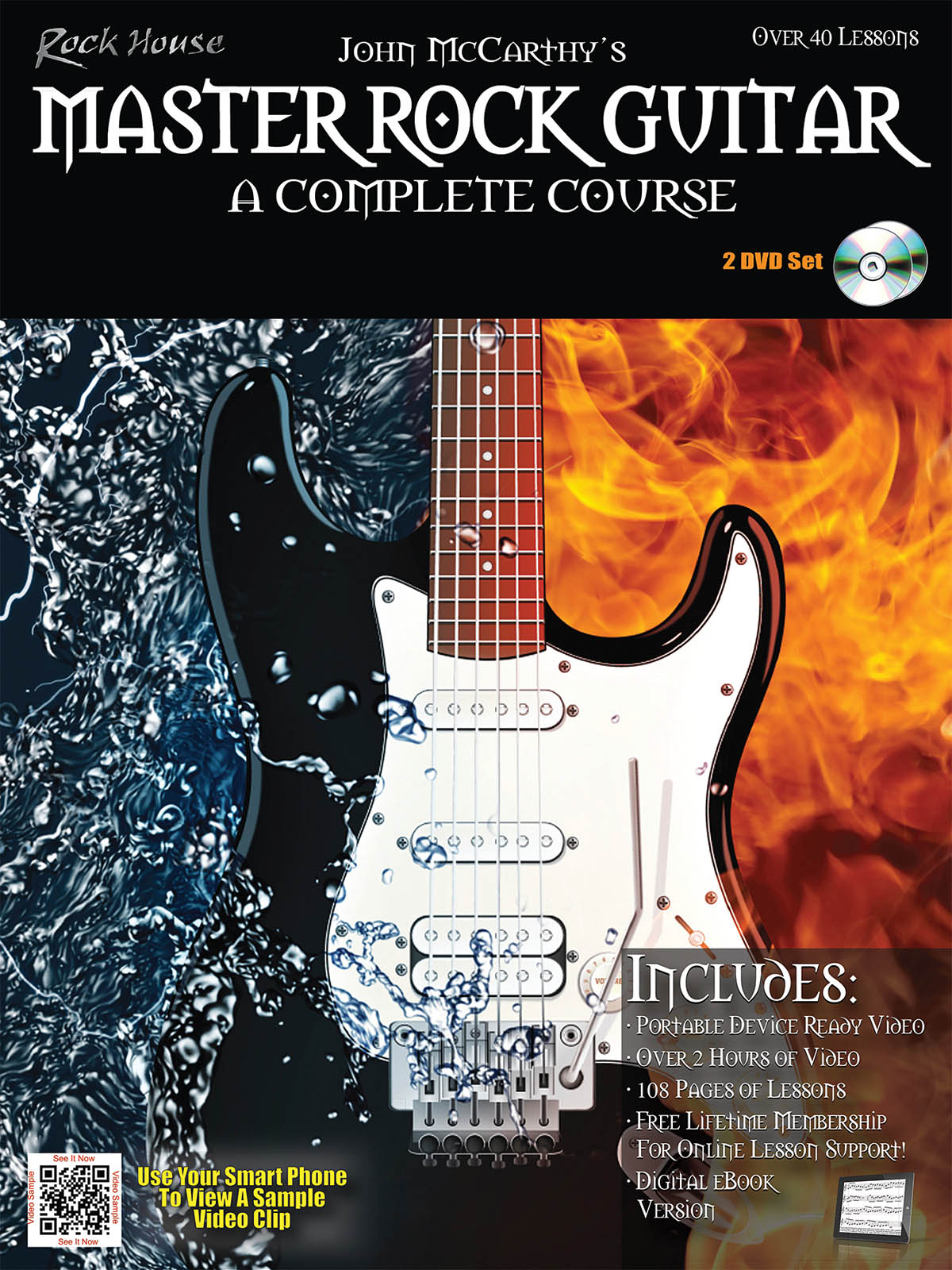 Master Rock Guitar: A Complete Course: Guitar: Instrumental Tutor