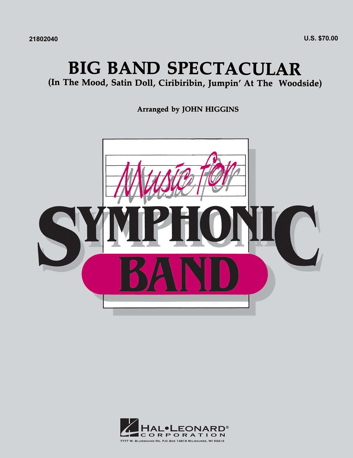 Big Band Spectacular: Concert Band: Score & Parts