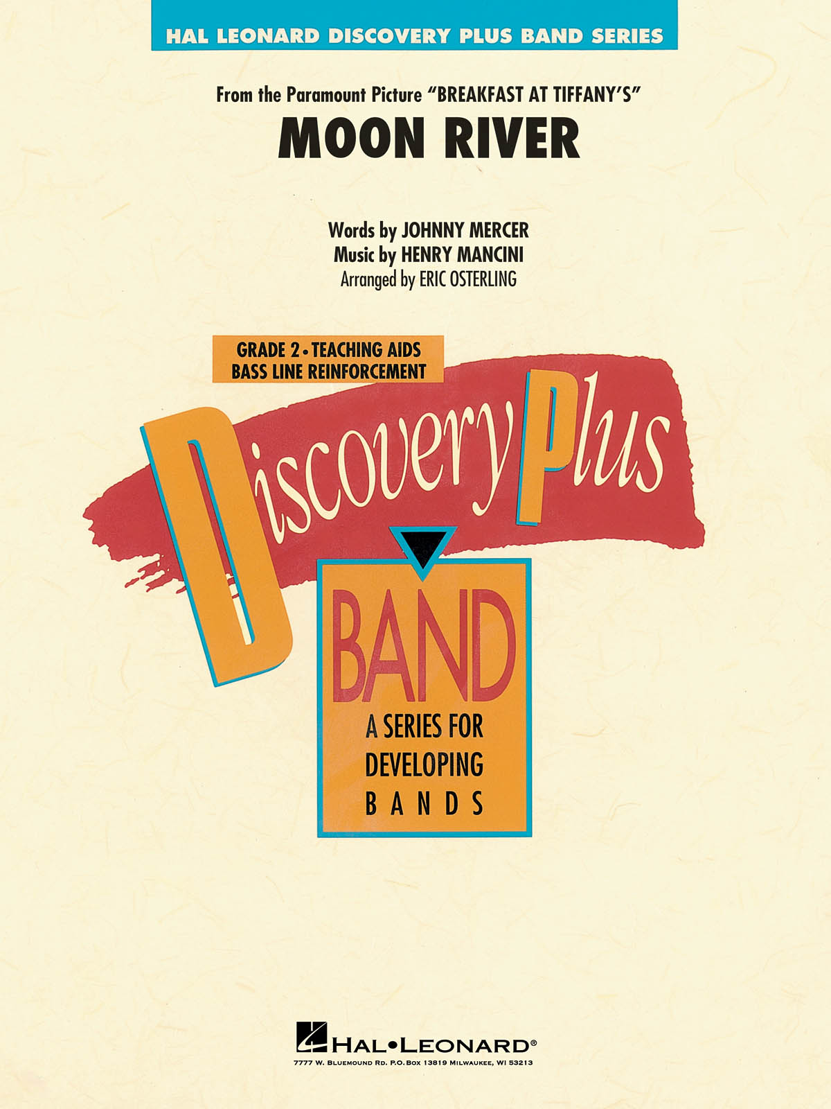 Henry Mancini: Moon River: Concert Band: Score & Parts