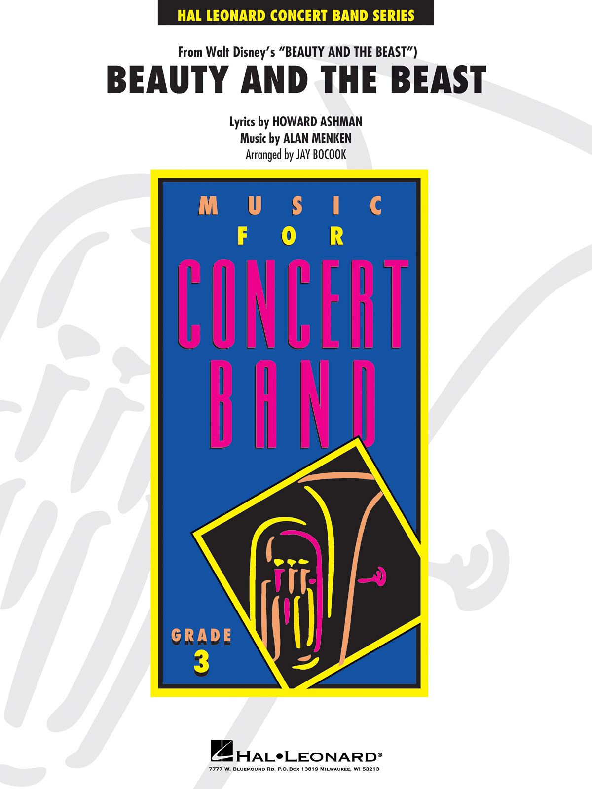 Alan Menken Howard Ashman: Beauty and the Beast: Concert Band: Score