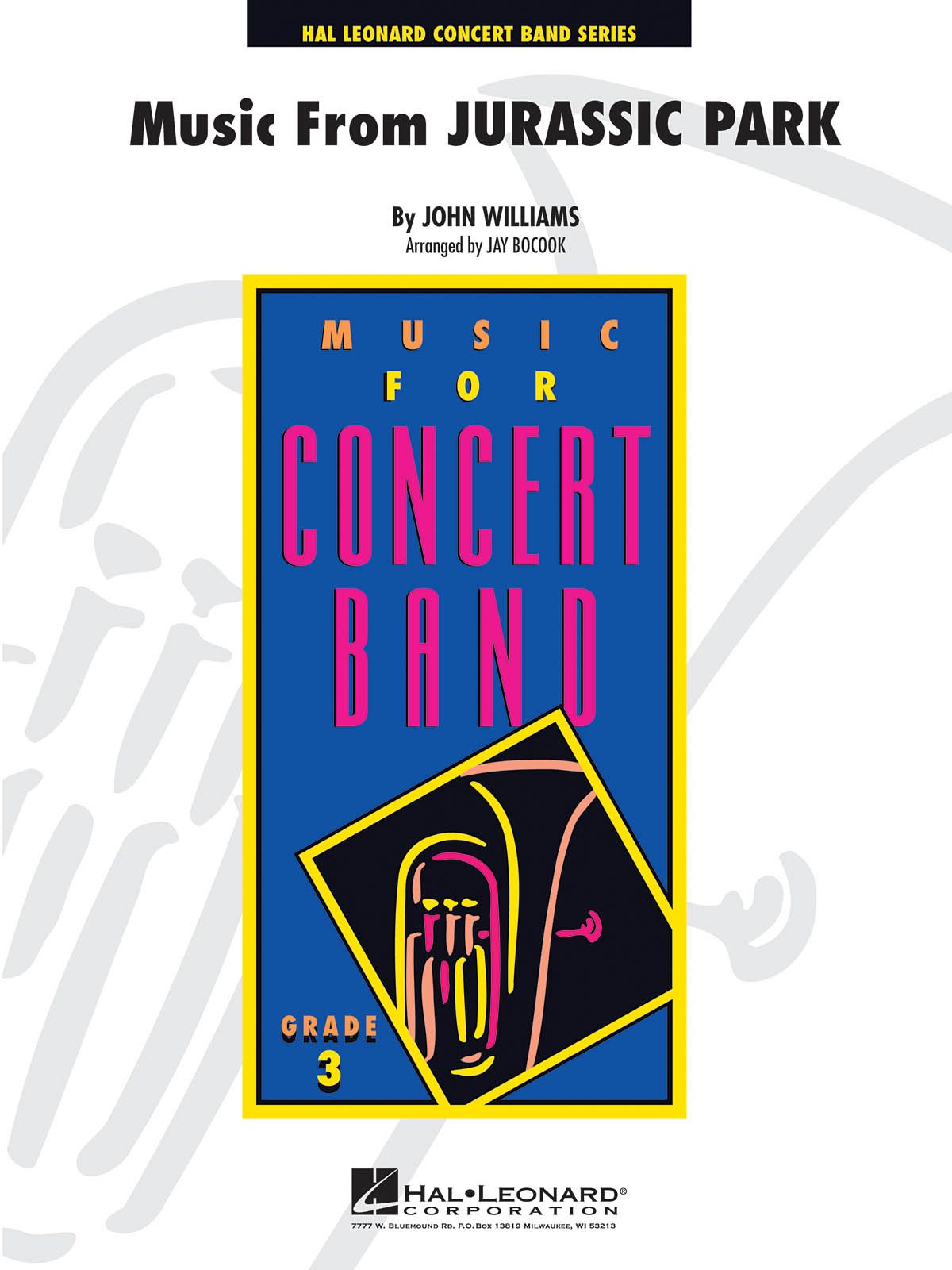 John Williams: Music From Jurassic Park: Concert Band: Score