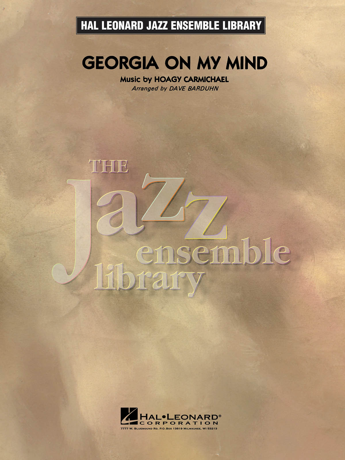 Hoagy Carmichael: Georgia on My Mind: Jazz Ensemble: Score & Parts