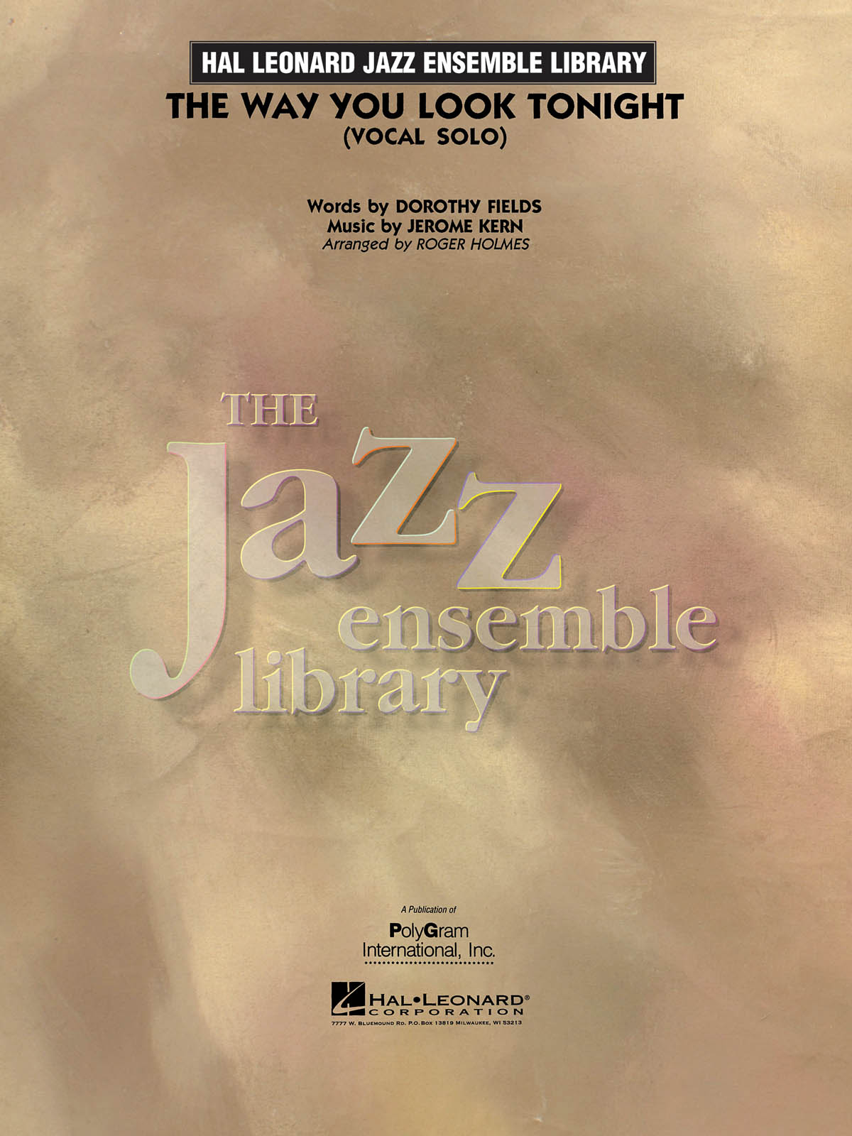 The Way You Look Tonight: Jazz Ensemble: Vocal Album