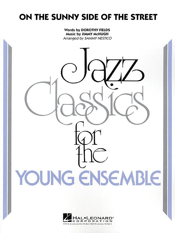 On The Sunny Side Of The Street: Jazz Ensemble: Score & Parts