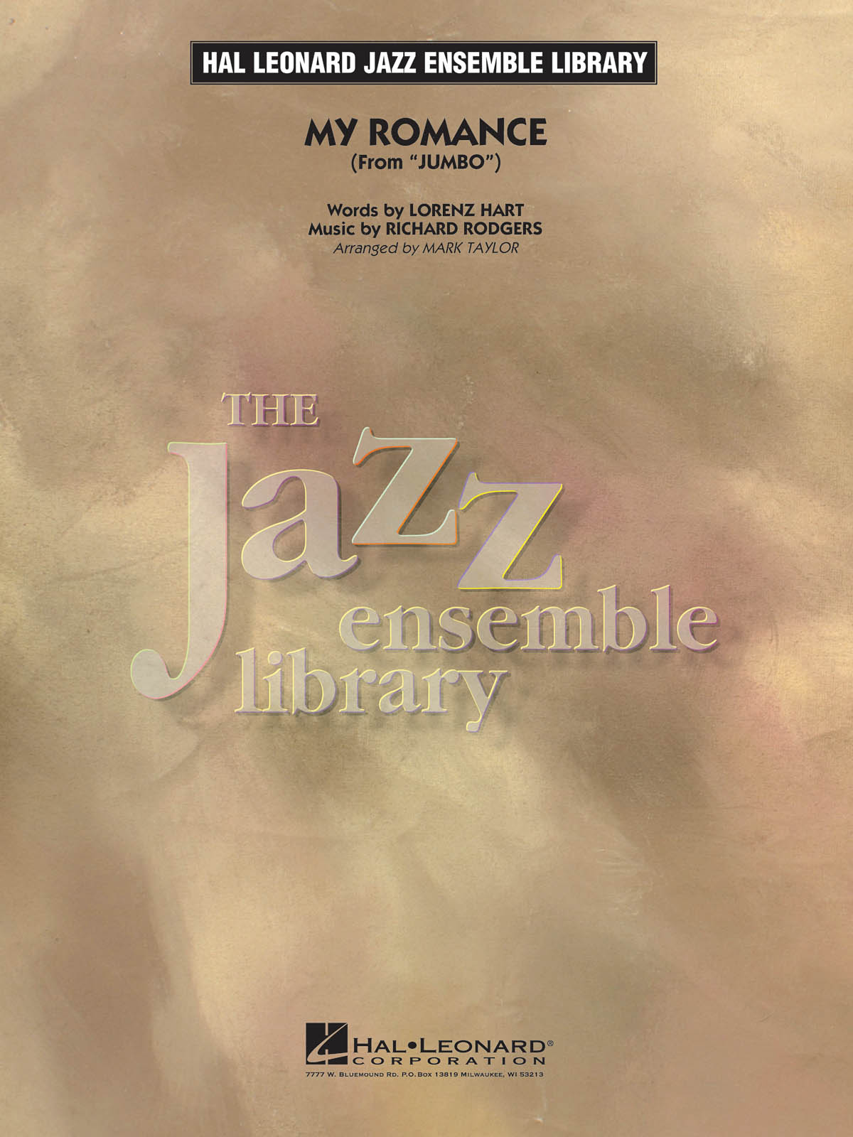 Lorenz Hart Richard Rodgers: My Romance: Jazz Ensemble: Score & Parts