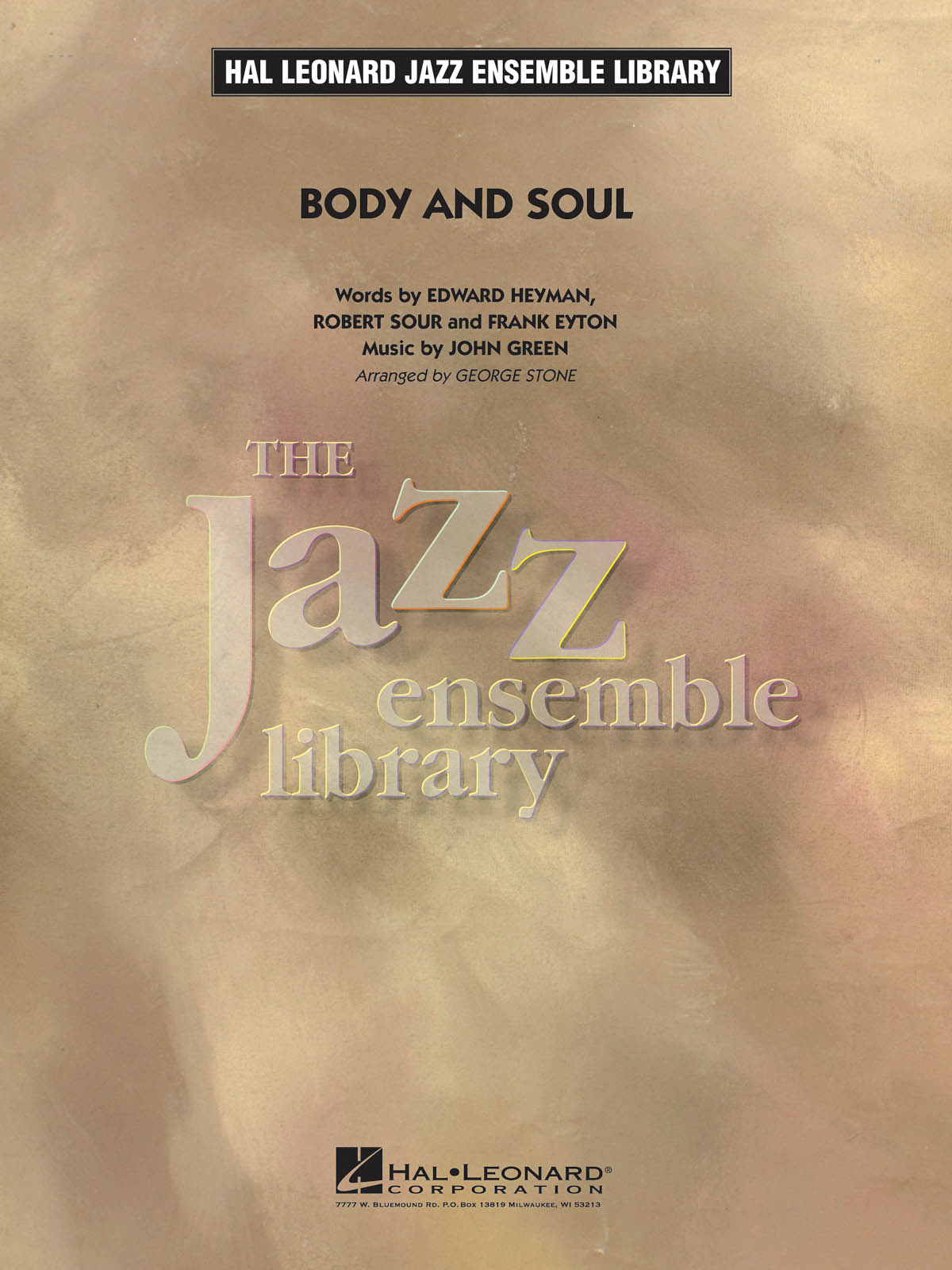 Edward Heyman: Body and Soul: Jazz Ensemble: Score