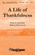John Parker Lloyd Larson: A Life of Thankfulness: SATB: Vocal Score