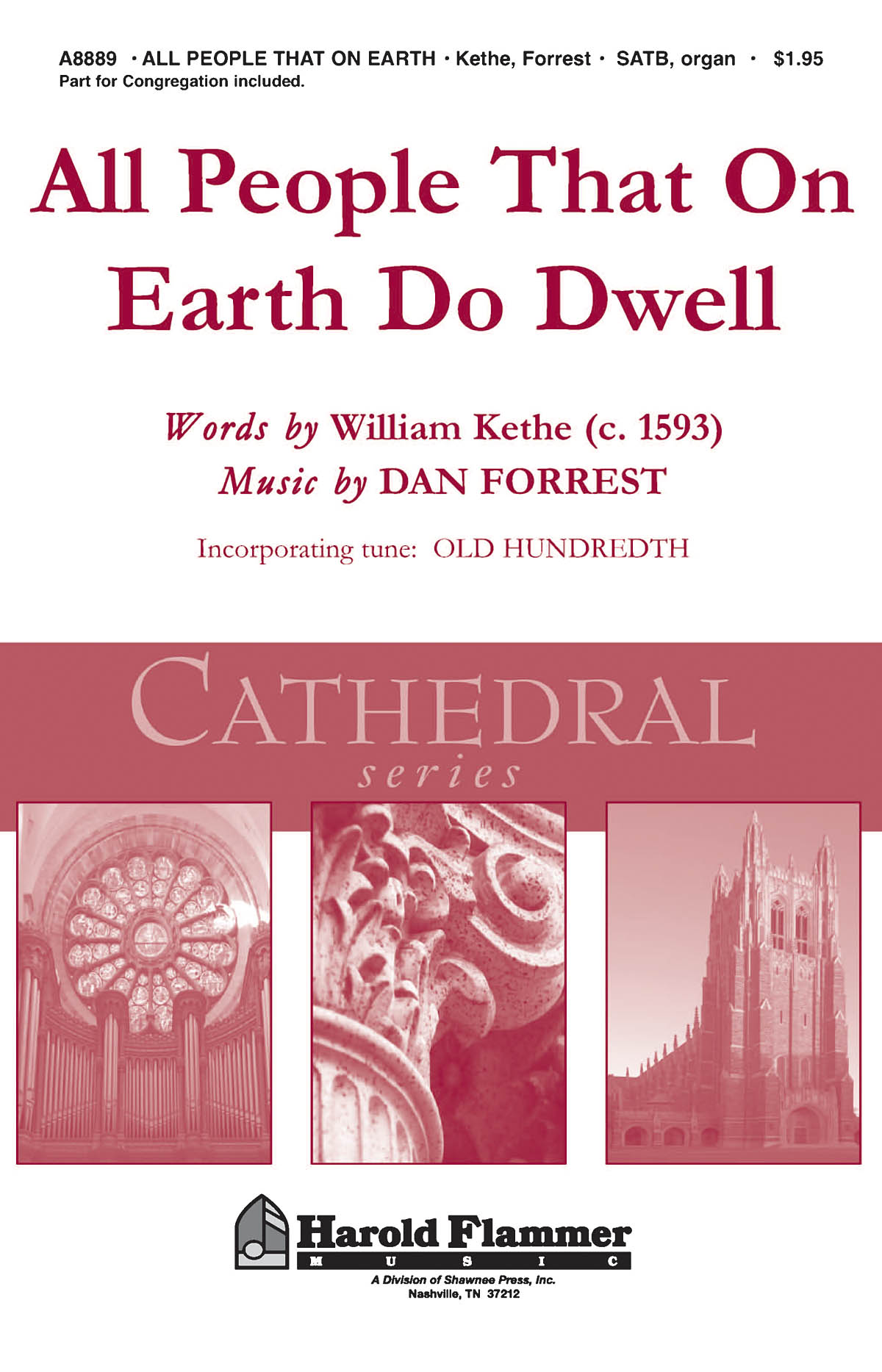 All People That on Earth Do Dwell: SATB: Vocal Score