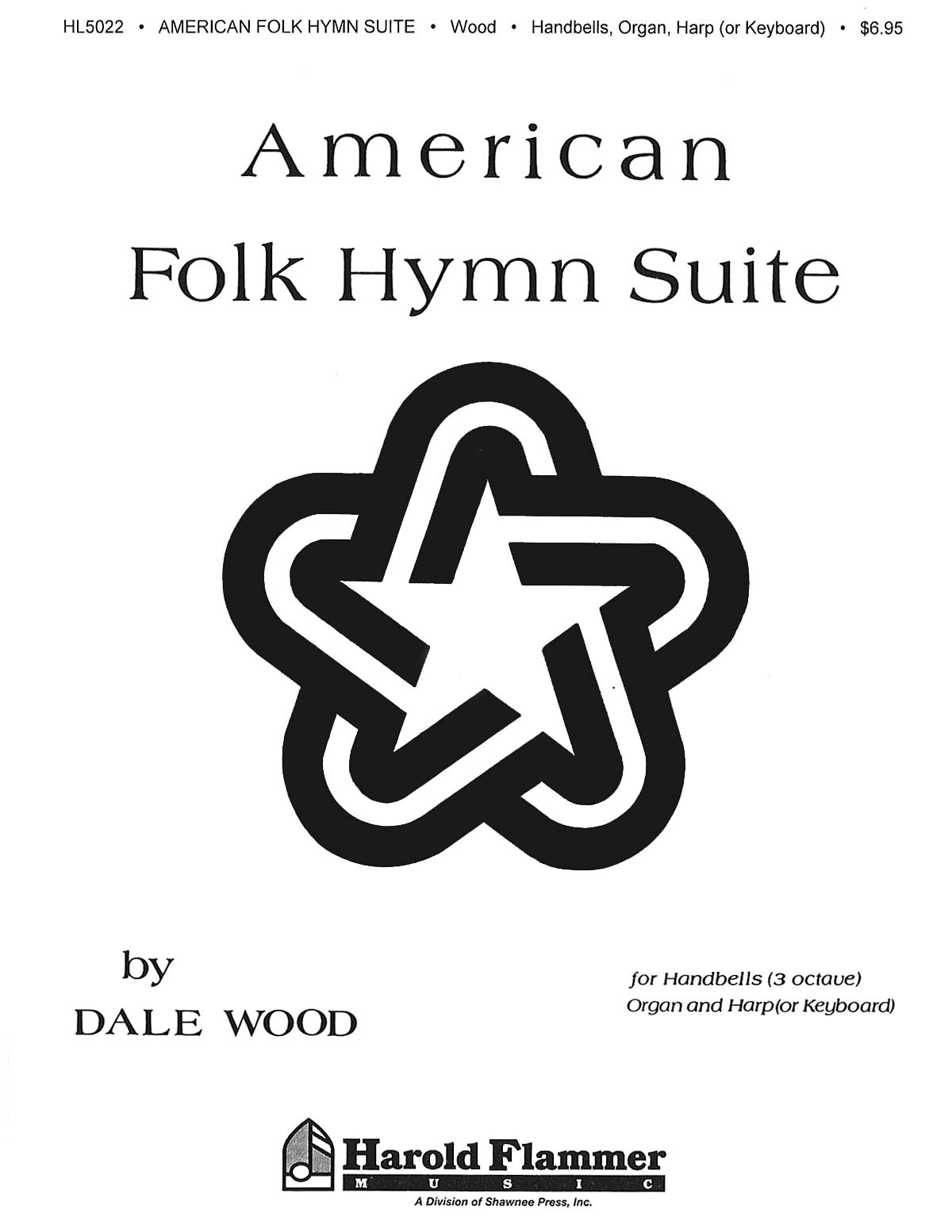 American Folk Hymn Suite: Harp: Full Score