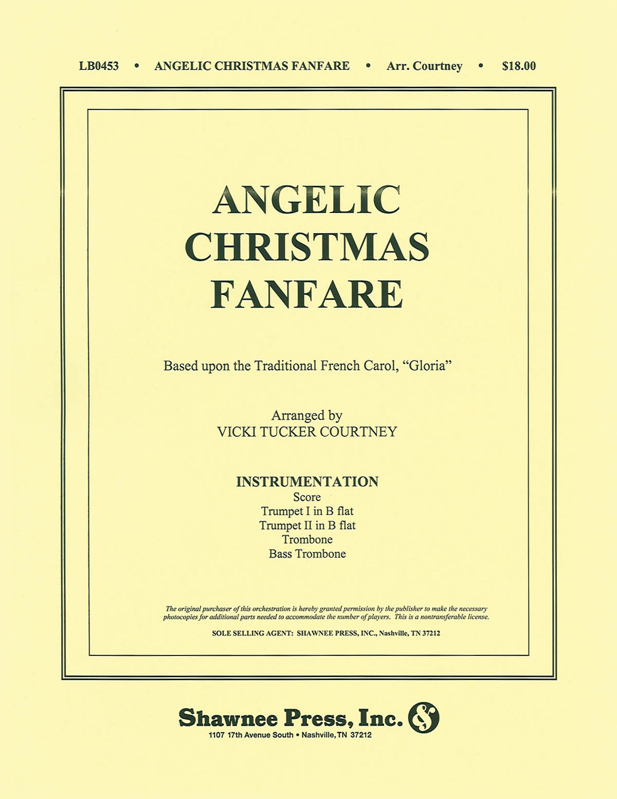 Angelic Christmas Fanfare: Orchestra: Parts