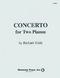 Concerto for Two Pianos Piano Duet: Piano: Instrumental Work