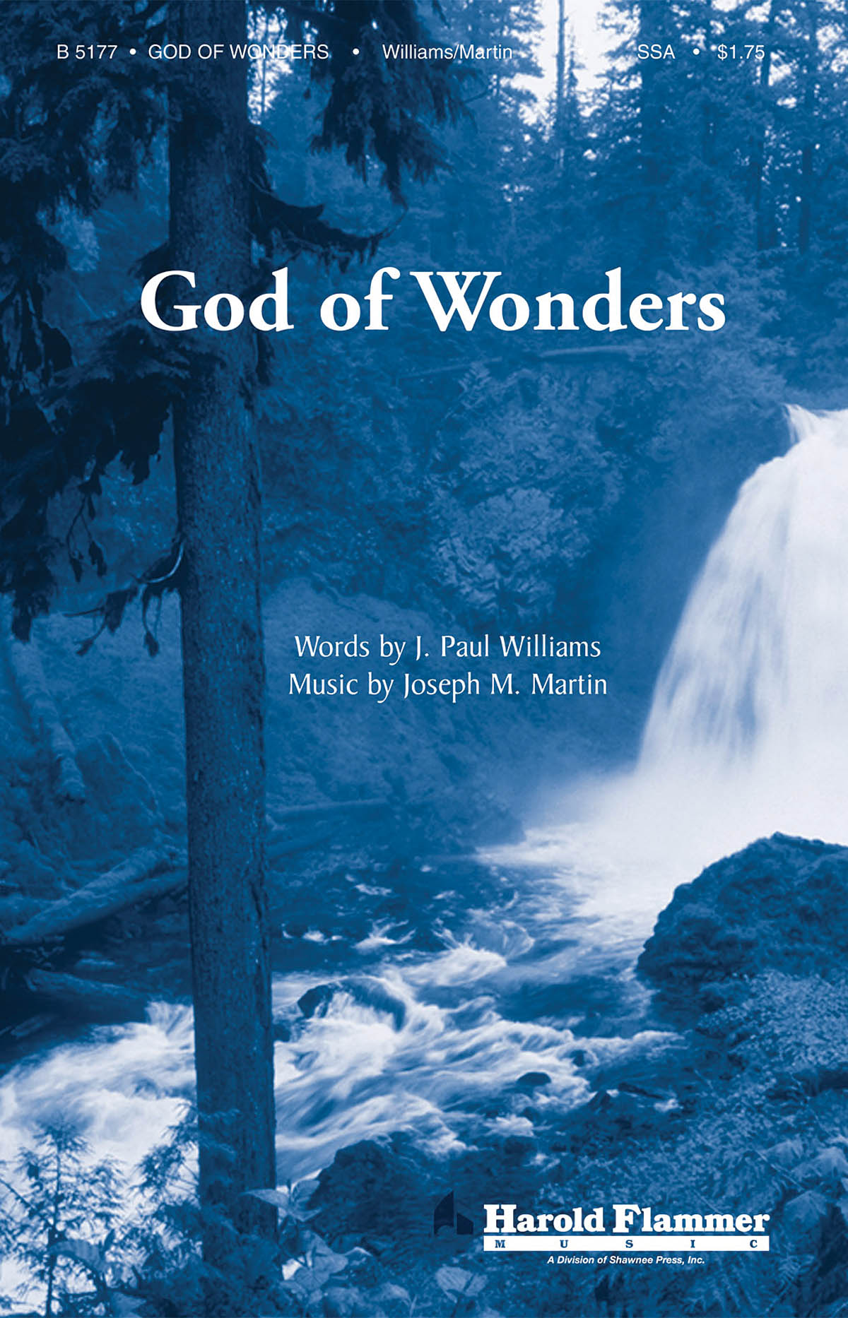 J. Paul Williams Joseph M. Martin: God of Wonders: SSA: Vocal Score