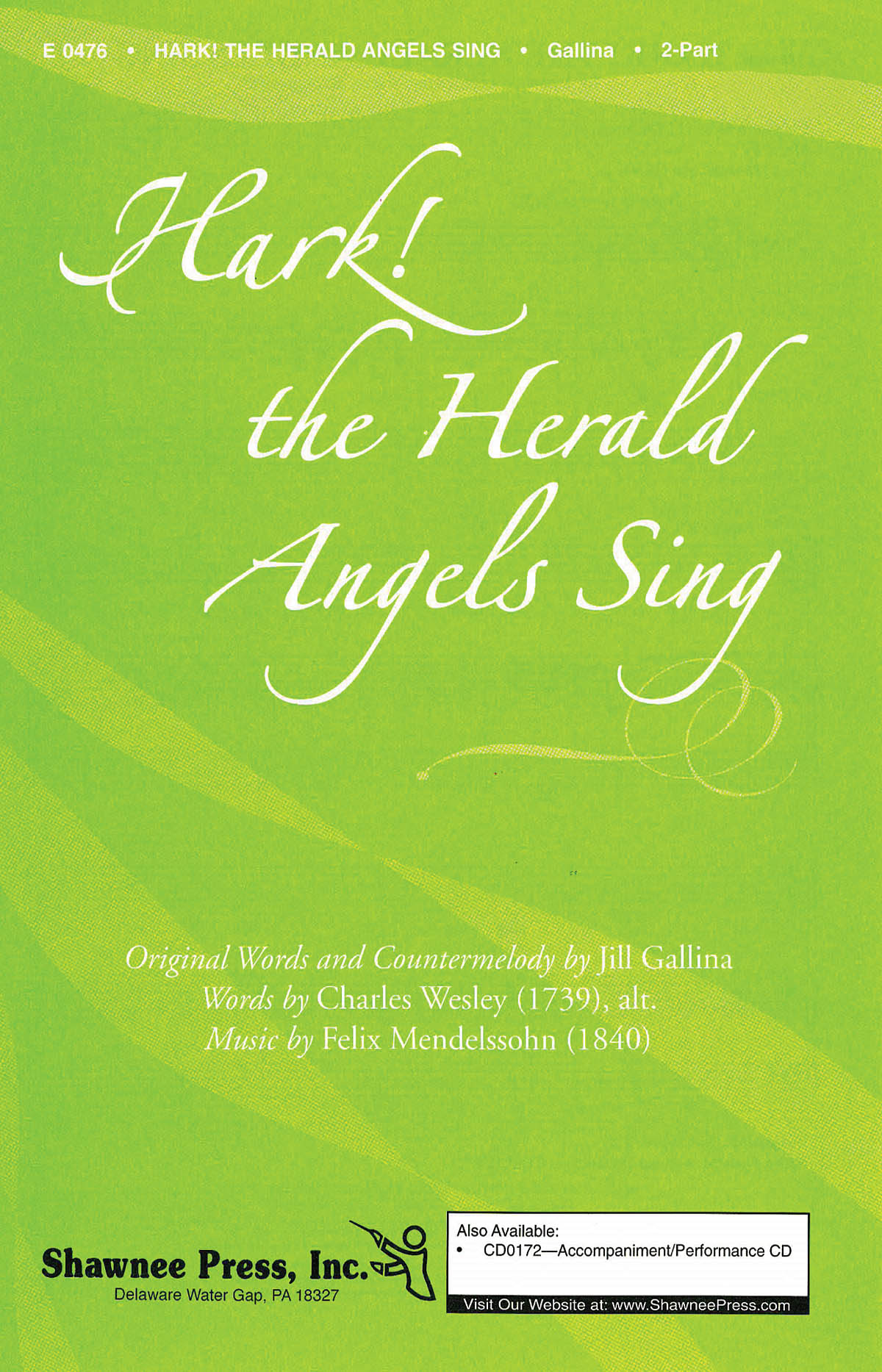 Hark! The Herald Angels Sing: 2-Part Choir: Vocal Score